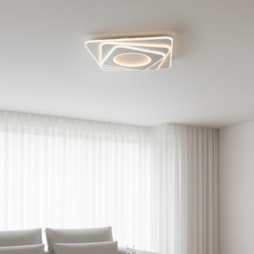 BRILAGI - LED stropno svjetlo s mogućnošću prigušivanja MODERN LED/100W/230V 3000-6000K 48x48 cm + daljinski upravljač