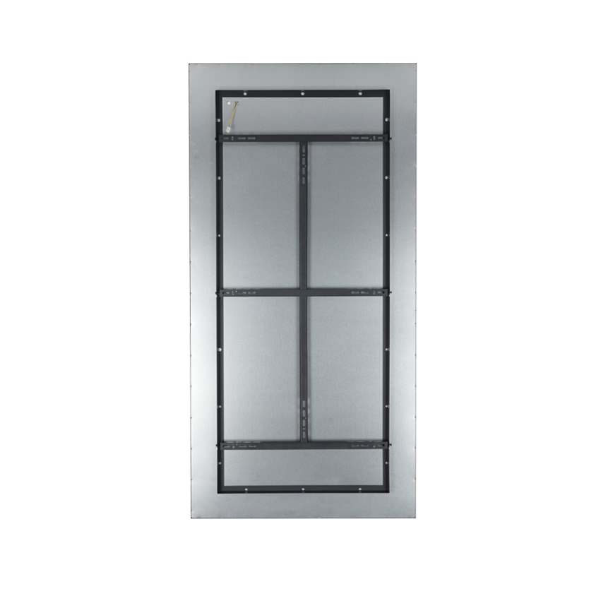 Brilagi - LED prigušivo stropno svjetlo SLIMFRAME LED/80W/230V 120x60 cm 3000-6000K crno + daljinski upravljač