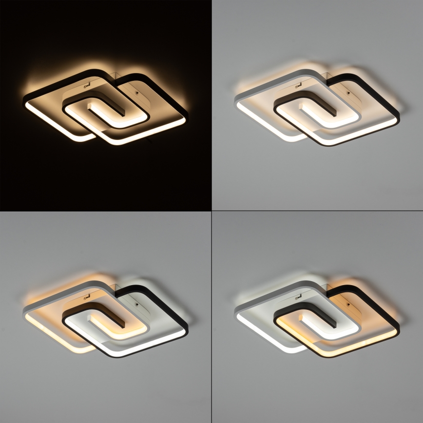 Brilagi - LED stropna svjetiljka s prigušivanjem VELO XL LED/98W/230V 3000-6500K 61x61 cm + daljinski upravljač