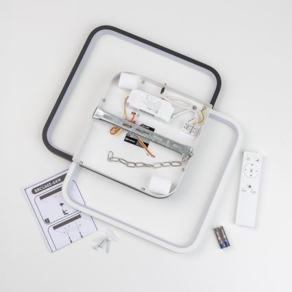 Brilagi - LED stropna svjetiljka s prigušivanjem VELO XL LED/98W/230V 3000-6500K 61x61 cm + daljinski upravljač