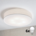Brilagi - LED stropno svjetlo SIRIJA 6xE27/15W/230V, promjera 80 cm, bijelo