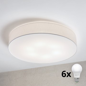 Brilagi - LED stropno svjetlo SIRIJA 6xE27/15W/230V, promjera 80 cm, bijelo