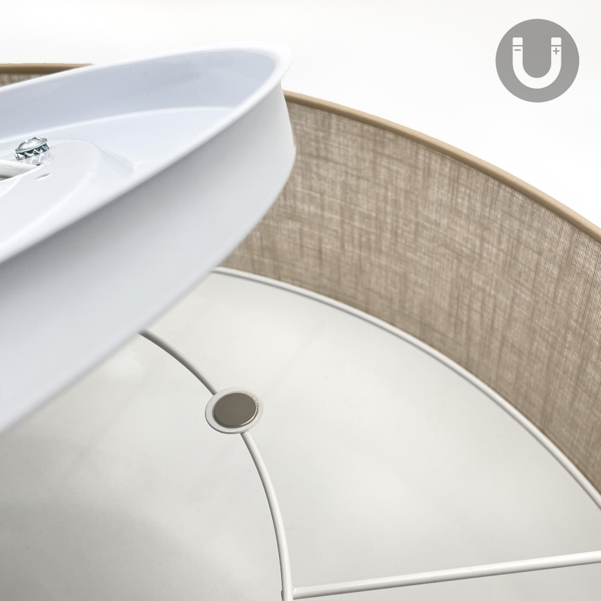 Brilagi - LED stropno svjetlo SIRIJA 6xE27/60W/230V promjer 80 cm bež