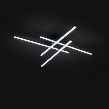 Brilagi - LED stropno svjetlo STRIPES LED/37W/230V 68x68 cm crno