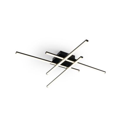 Brilagi - LED stropno svjetlo STRIPES LED/37W/230V 68x68 cm crno