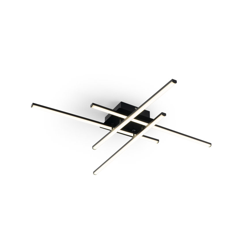Brilagi - LED stropno svjetlo STRIPES LED/37W/230V 68x68 cm crno
