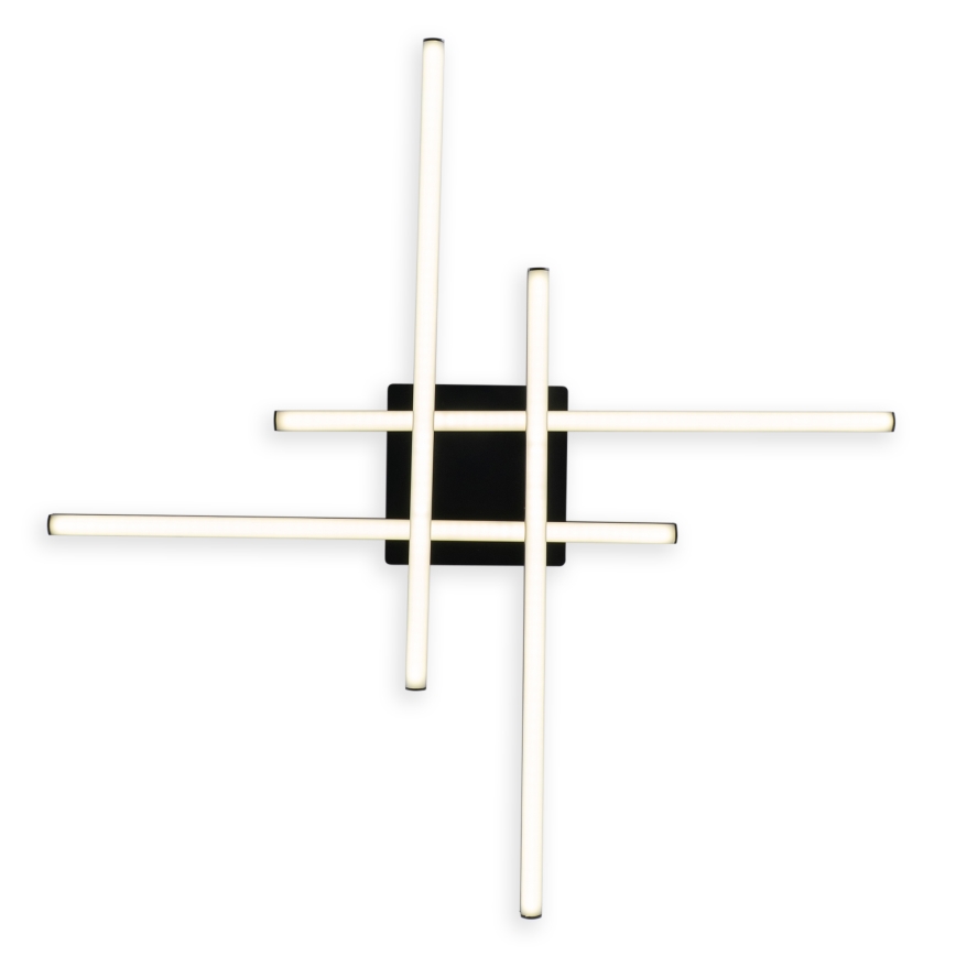 Brilagi - LED stropno svjetlo STRIPES LED/37W/230V 68x68 cm crno