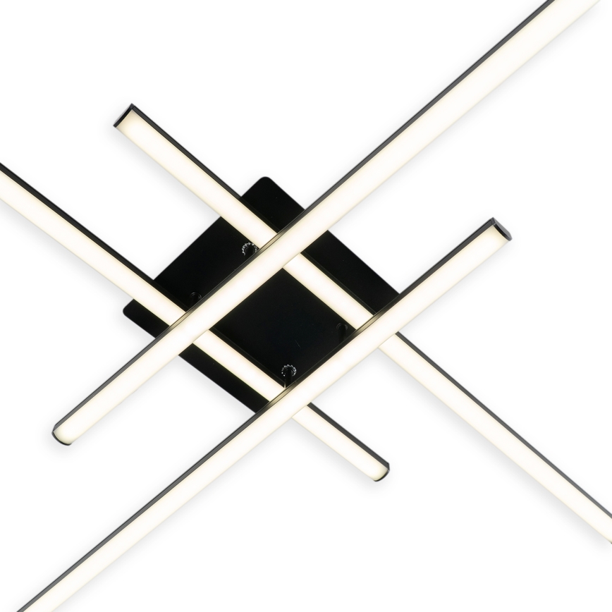 Brilagi - LED stropno svjetlo STRIPES LED/37W/230V 68x68 cm crno