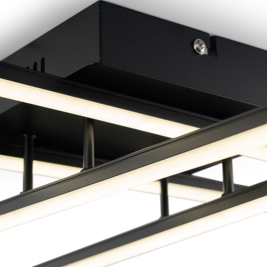Brilagi - LED stropno svjetlo STRIPES LED/37W/230V 68x68 cm crno