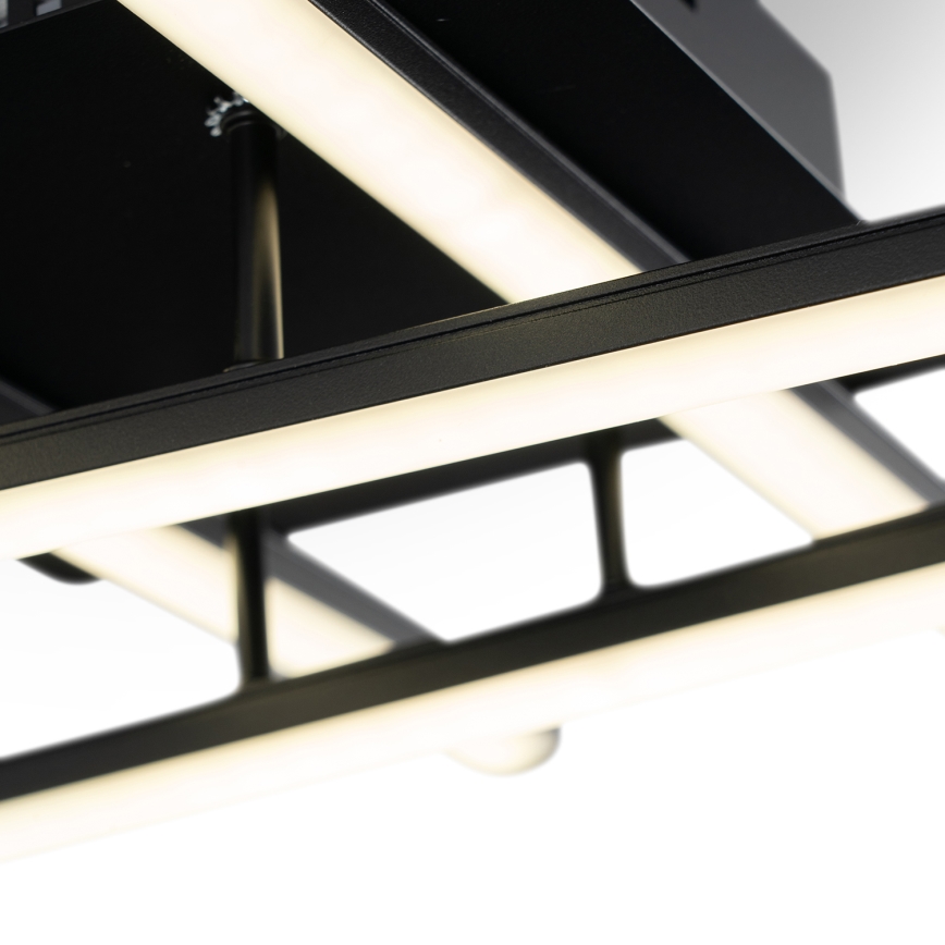 Brilagi - LED stropno svjetlo STRIPES LED/37W/230V 68x68 cm crno