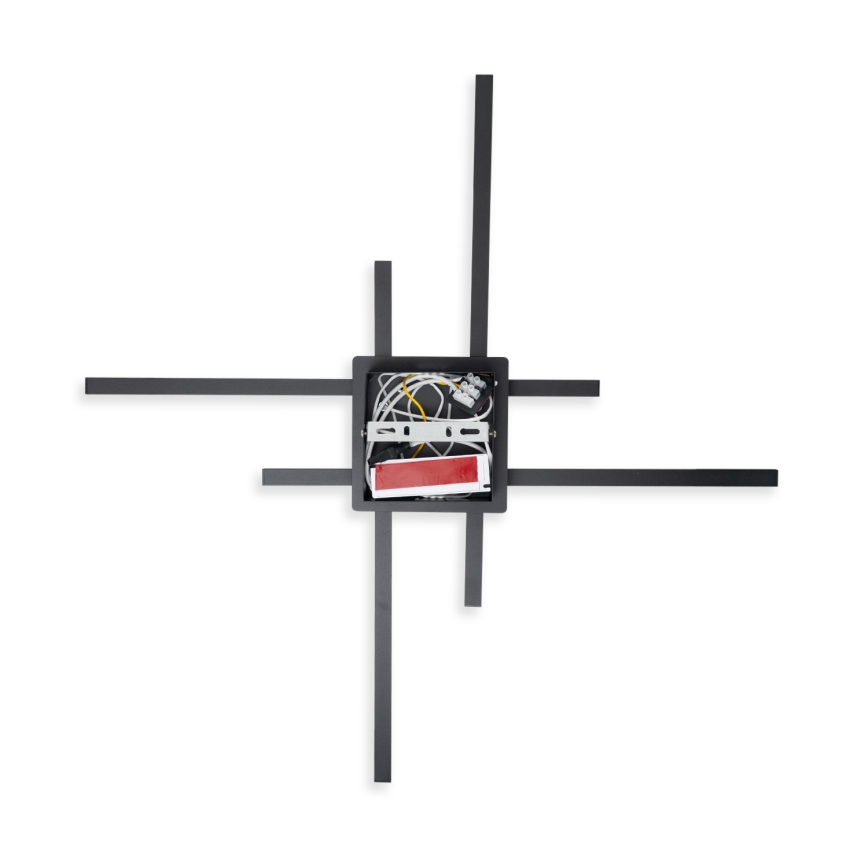 Brilagi - LED stropno svjetlo STRIPES LED/37W/230V 68x68 cm crno