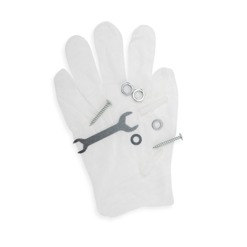 Brilagi - LED stropna svjetiljka STRIPES LED/37W/230V 68x68 cm srebrna