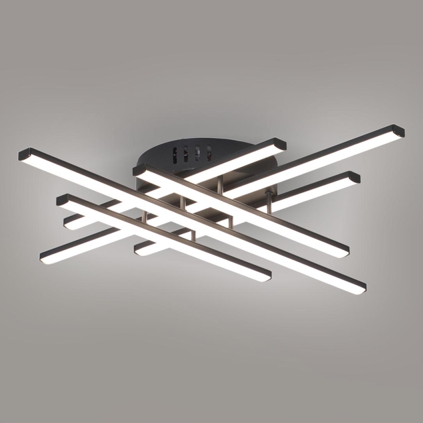 Brilagi - LED stropno svjetlo STRIPES LED/42W/230V 51x51 cm crno