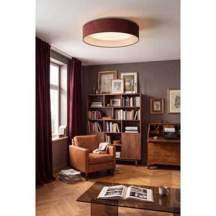 Brilagi - LED stropno svjetlo VELVET SIMPLE LED/24W/230V 3000K, promjer 45 cm, bordo