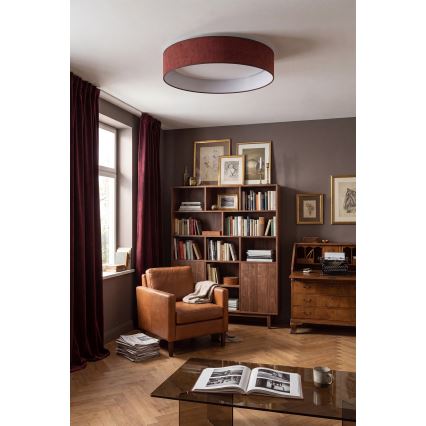 Brilagi - LED stropno svjetlo VELVET SIMPLE LED/24W/230V 3000K, promjer 45 cm, bordo