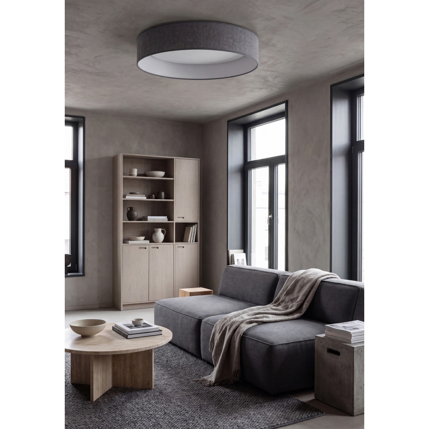 Brilagi - LED stropno svjetlo VELVET SIMPLE LED/24W/230V 3000K Ø 45 cm siva