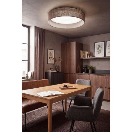 Brilagi - LED stropno svjetlo VELVET SIMPLE LED/24W/230V 4000K Ø 45 cm, smeđa