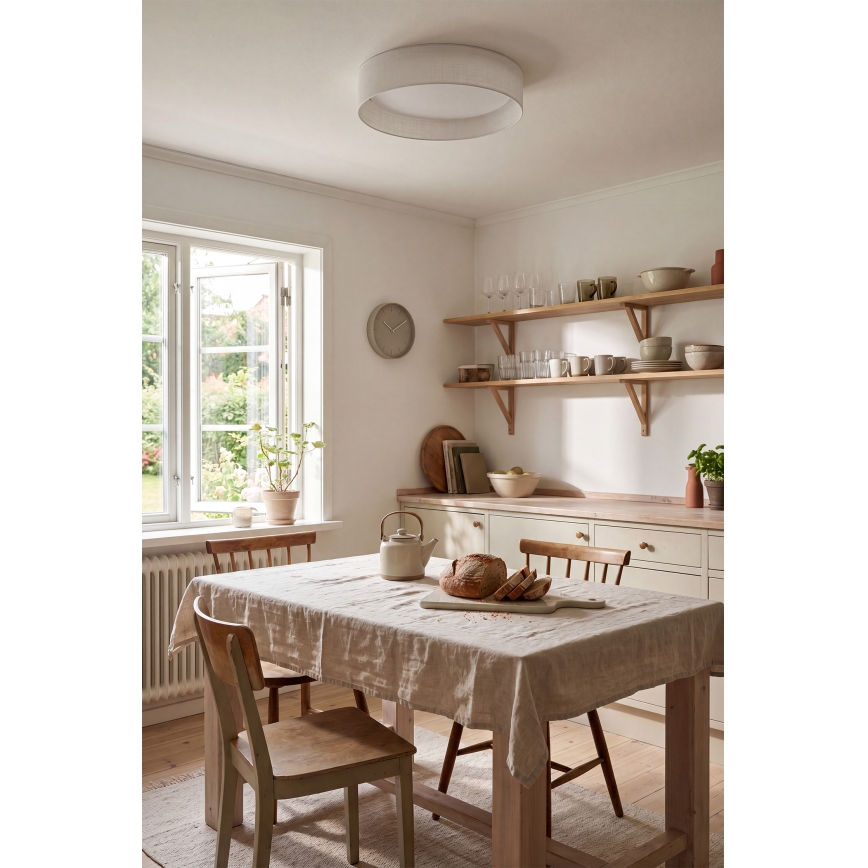 Brilagi - LED stropno svjetlo VELVET SIMPLE LED/36W/230V 3000K Ø 55 cm bijelo