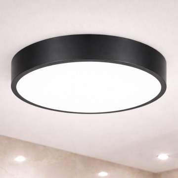 Brilagi - LED stropno svjetlo za kupaonicu POOL LED/36W/230V 3000/4000/5500K Ø 40 cm IP54 u crnoj boji