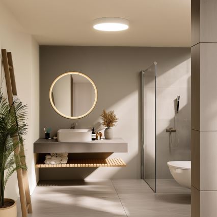 Brilagi - LED kupaonsko stropno svjetlo POOL LED/36W/230V 3000/4000/5500K promjer 40 cm IP54 bijela