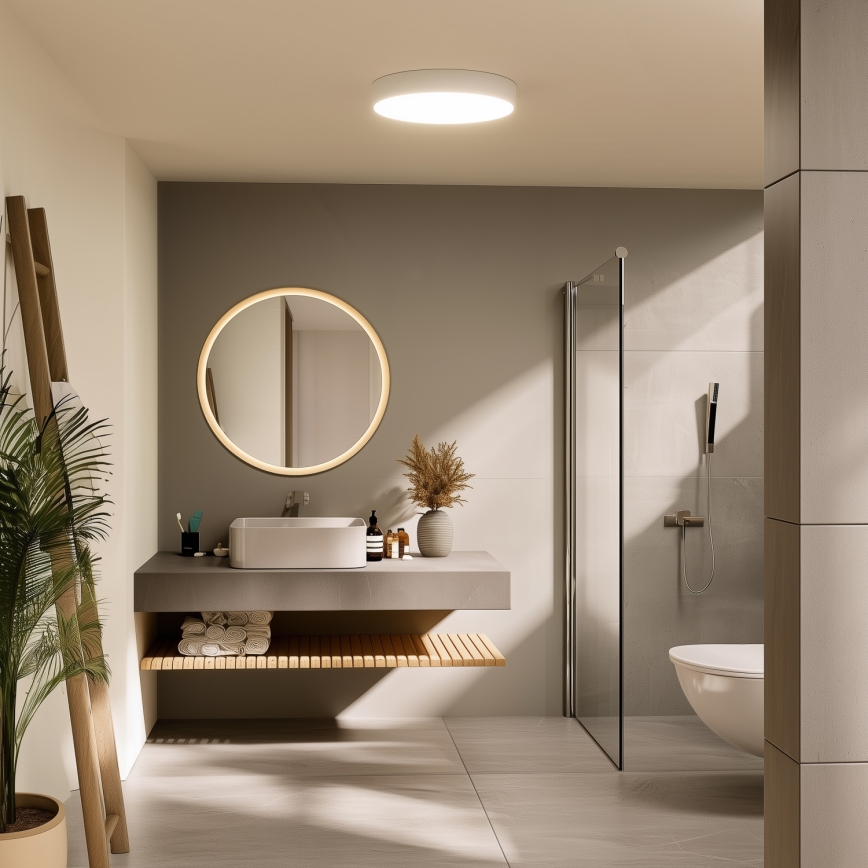 Brilagi - LED kupaonsko stropno svjetlo POOL LED/36W/230V 3000/4000/5500K promjer 40 cm IP54 bijela