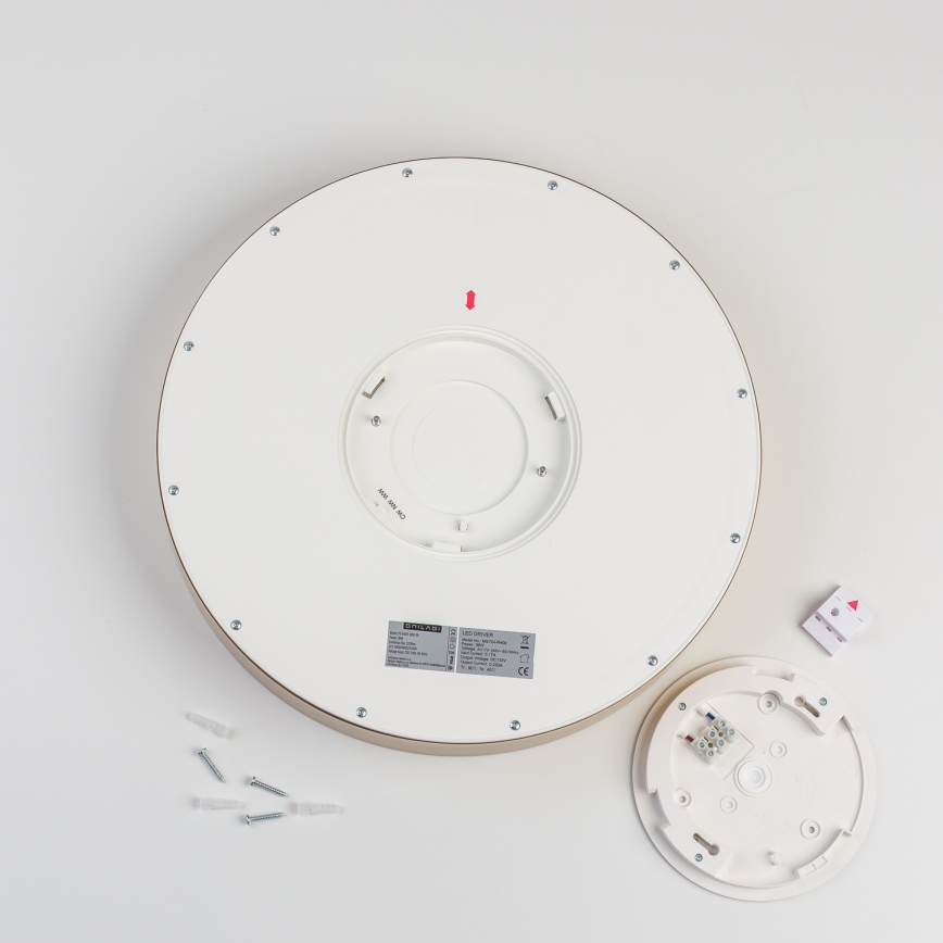 Brilagi - LED stropno svjetlo za kupaonicu POOL LED/36W/230V 3000/4000/5500K promjer 40 cm IP54 brončano