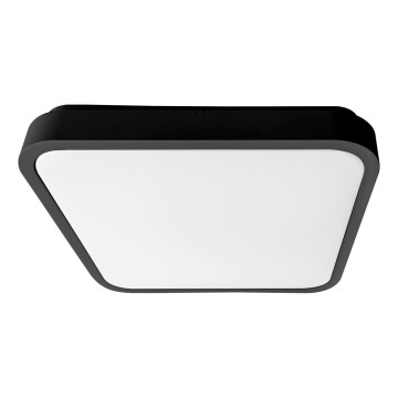 Brilagi - LED stropno svjetlo za kupaonicu sa senzorom ZENNA LED/12W/230V 24x24 cm IP44 crna + daljinski upravljač