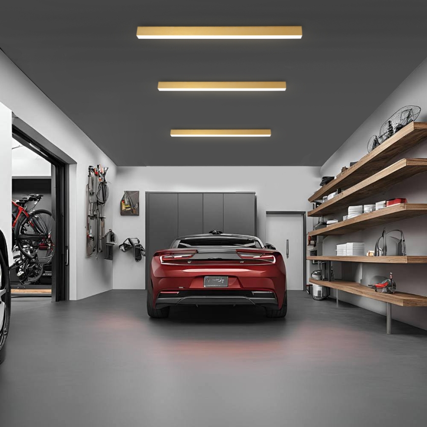 Brilagi - LED stropno svjetlo za kupaonicu SLEEKLINE LED/40W/230V 3000/4500/6000K zlatna IP44