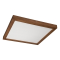 Brilagi - LED Stropno svjetlo za kupaonicu WOODY FRAME LED/50W/230V 60x60 cm IP44 hrast trešnja