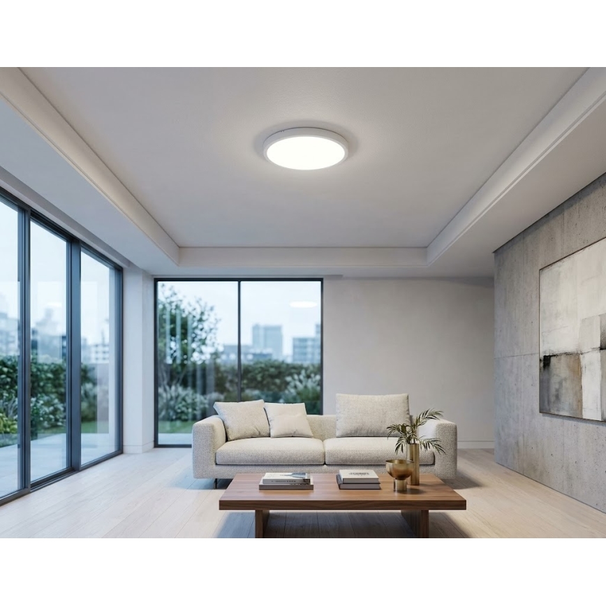 BRILAGI - LED stropno svjetlo za kupaonicu ZENNA LED/18W/230V promjer 29,5 cm IP44 bijela