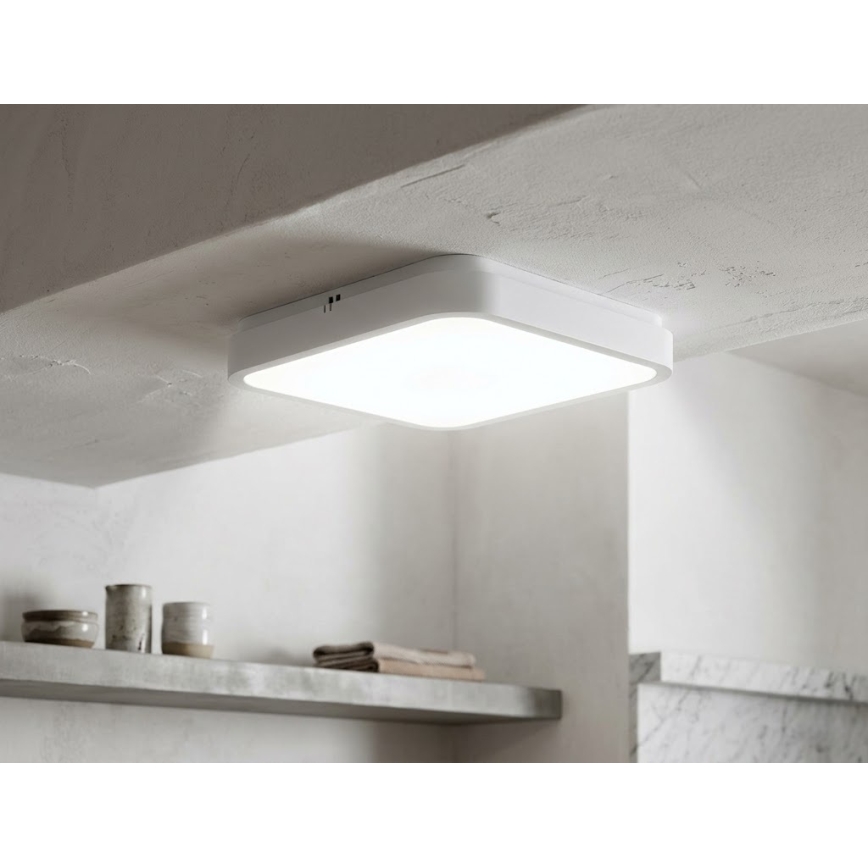 BRILAGI - LED kupaonska stropna svjetiljka ZENNA LED/24W/230V 34,5x34,5 cm IP44 bijela