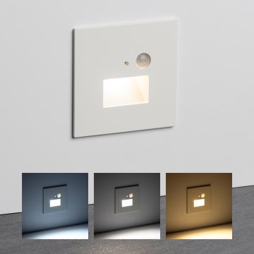 Brilagi - LED Stubišna svjetiljka sa senzorom pokreta JACK LED/1,5W/230V 3000K/4000K/6500K bijela