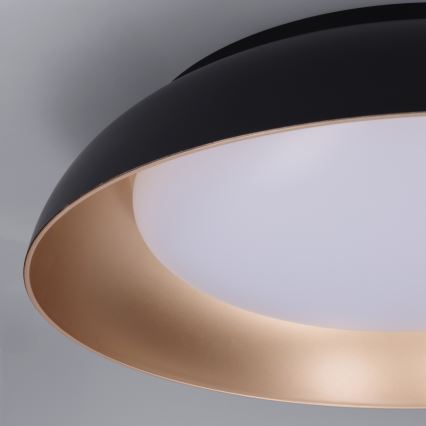 Brilagi - LED prigušivo stropno svjetlo ALVA LED/48W/230V 3000-6500K Ø 51 cm crno + daljinski upravljač