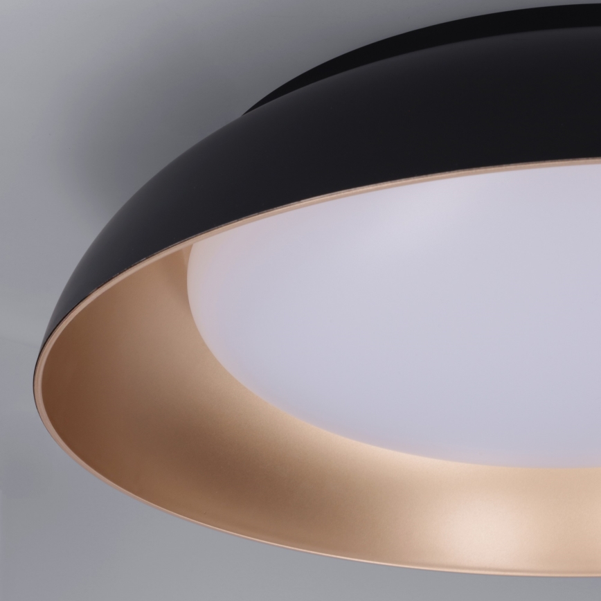 Brilagi - LED prigušivo stropno svjetlo ALVA LED/48W/230V 3000-6500K Ø 51 cm crno + daljinski upravljač