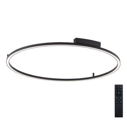 Brilagi - LED prigušivo stropno svjetlo PORTOFINO LED/85W/230V 3000-6000K Ø 120 cm crna + daljinski upravljač