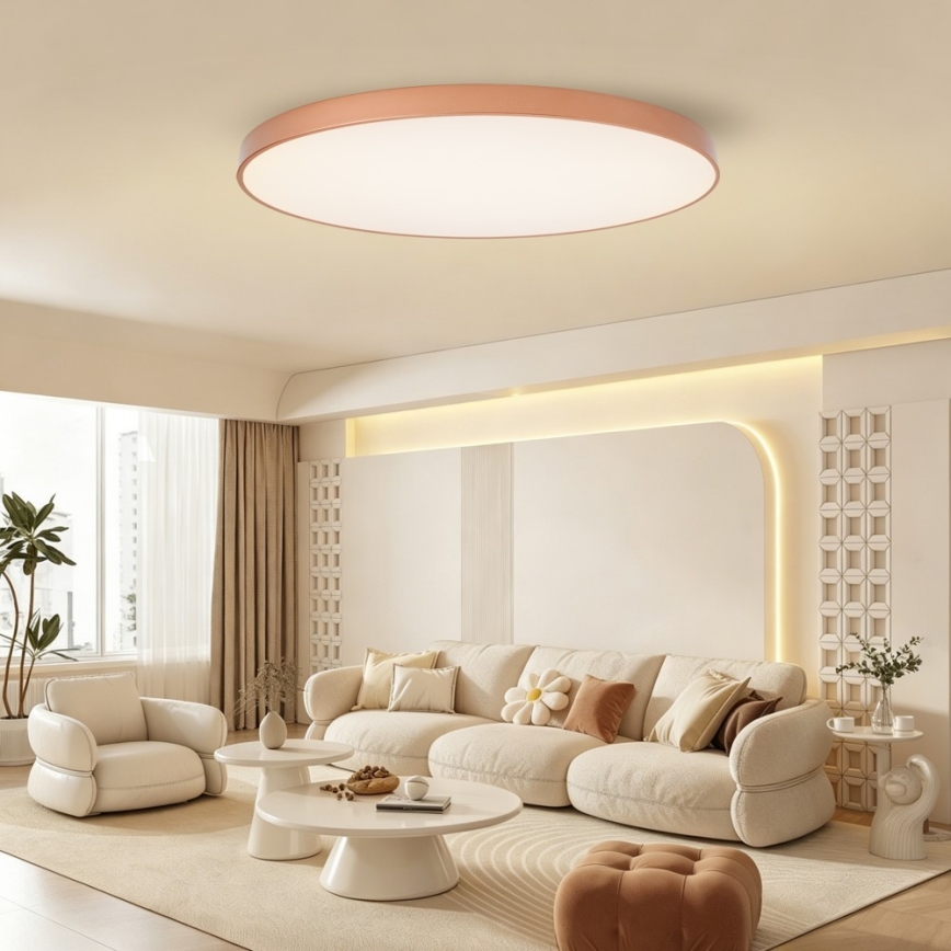 BRILAGI - LED stropna svjetiljka s prigušivanjem POOL SMART LED/180W/230V 3000-6000K 120 cm bakrena Wi-Fi Tuya + daljinski upravljač