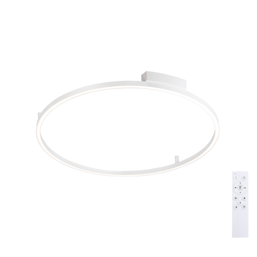 Brilagi - Prigušivo LED stropno svjetlo PORTOFINO LED/60W/230V 3000-6000K promjer 80 cm bijelo + daljinski upravljač