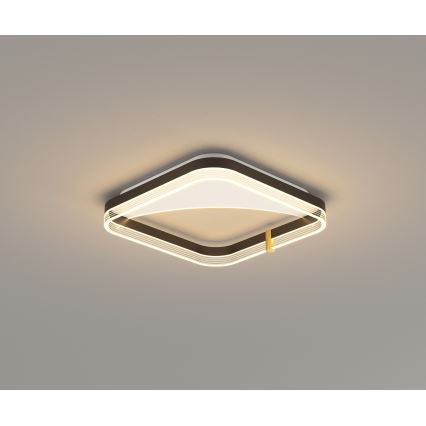 Brilagi - prigušivo LED stropno svjetlo SIRELI LED/56W/230V 3000-6000K 40x40 cm + daljinski upravljač