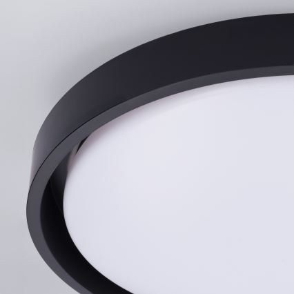 Brilagi - LED stropno svjetlo s prigušivanjem MATTEO LED/48W/230V 3000-6500K Ø 41 cm crno + daljinski upravljač
