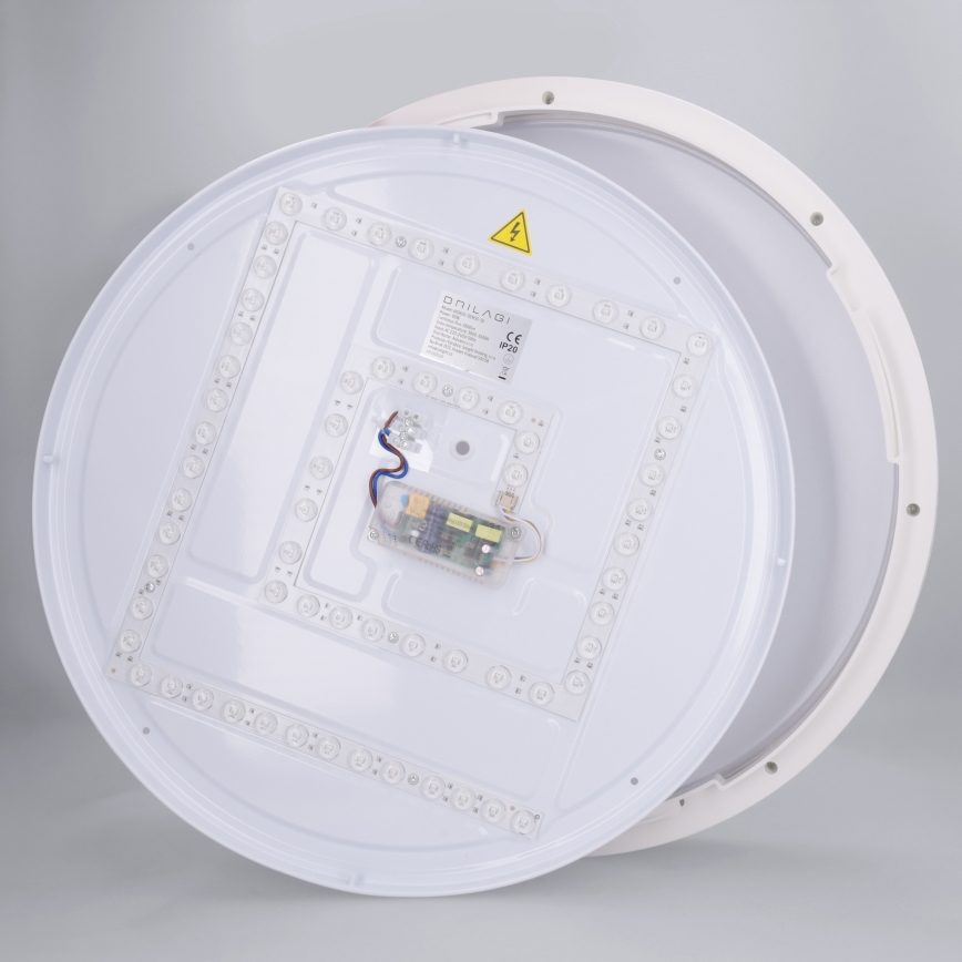 Brilagi - LED prigušivo stropno svjetlo NANCI LED/60W/230V 3000-6500K Ø 49 cm bijela + daljinski upravljač