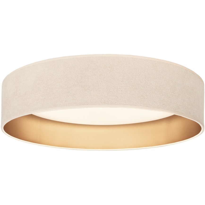 Brilagi - LED stropno svjetlo s mogućnošću prigušivanja VELVET SMARTIX LED/24W/230V 3000-6000K Ø 45 cm krem/zlatno Wi-Fi Tuya Beacon + daljinski upravljač