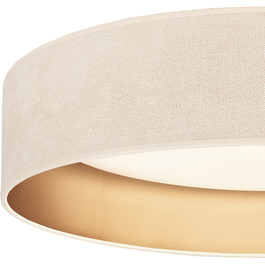 Brilagi - LED stropno svjetlo s mogućnošću prigušivanja VELVET SMARTIX LED/24W/230V 3000-6000K Ø 45 cm krem/zlatno Wi-Fi Tuya Beacon + daljinski upravljač