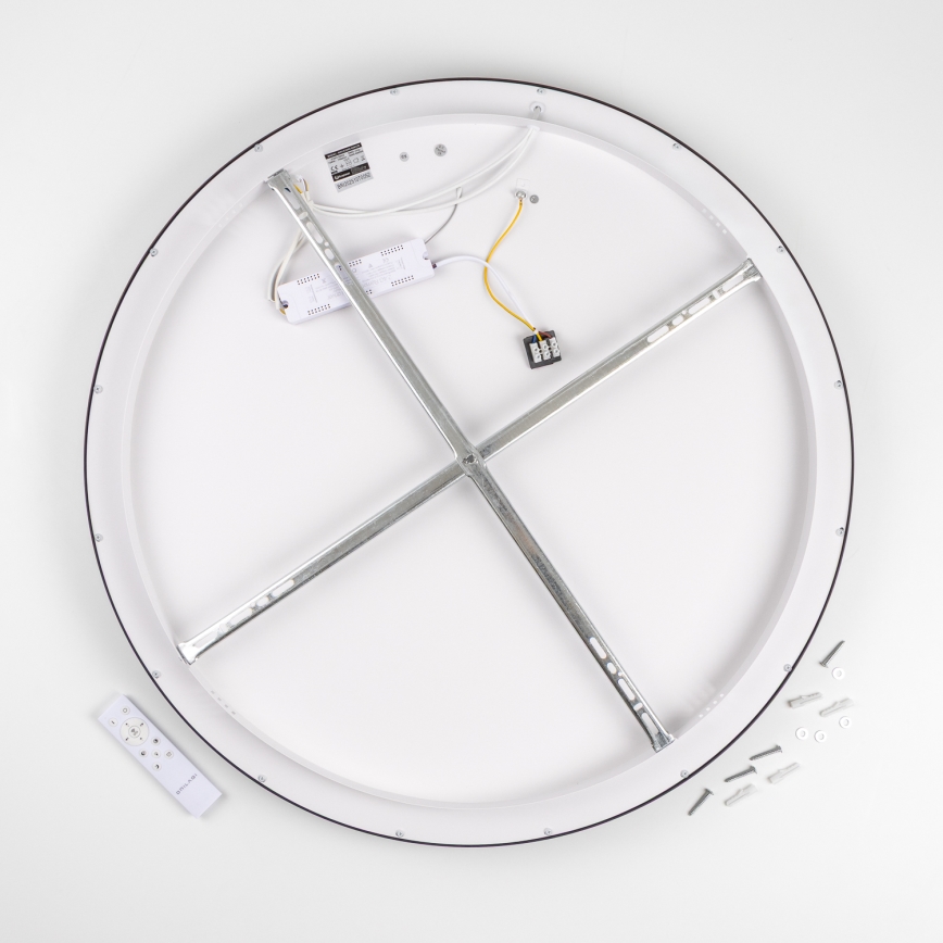 Brilagi - LED stropna svjetiljka s prigušivačem FALCON II LED/108W/230V 3000-6500K prom. 80 cm crna + daljinski upravljač