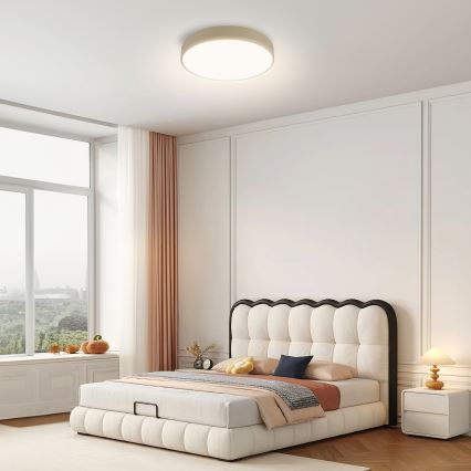 Brilagi - LED stropna svjetiljka s prigušivanjem POOL LED/36W/230V 3000-6000K Ø 30 cm bež + daljinski upravljač