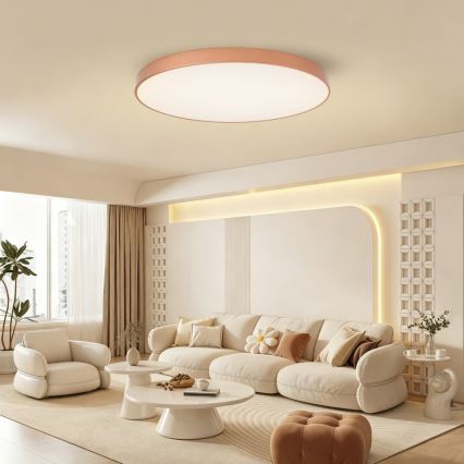 BRILAGI - LED prigušivo stropno svjetlo POOL SMART LED/128W/230V 100 cm 3000-6000K Wi-Fi Tuya brončano + daljinski upravljač