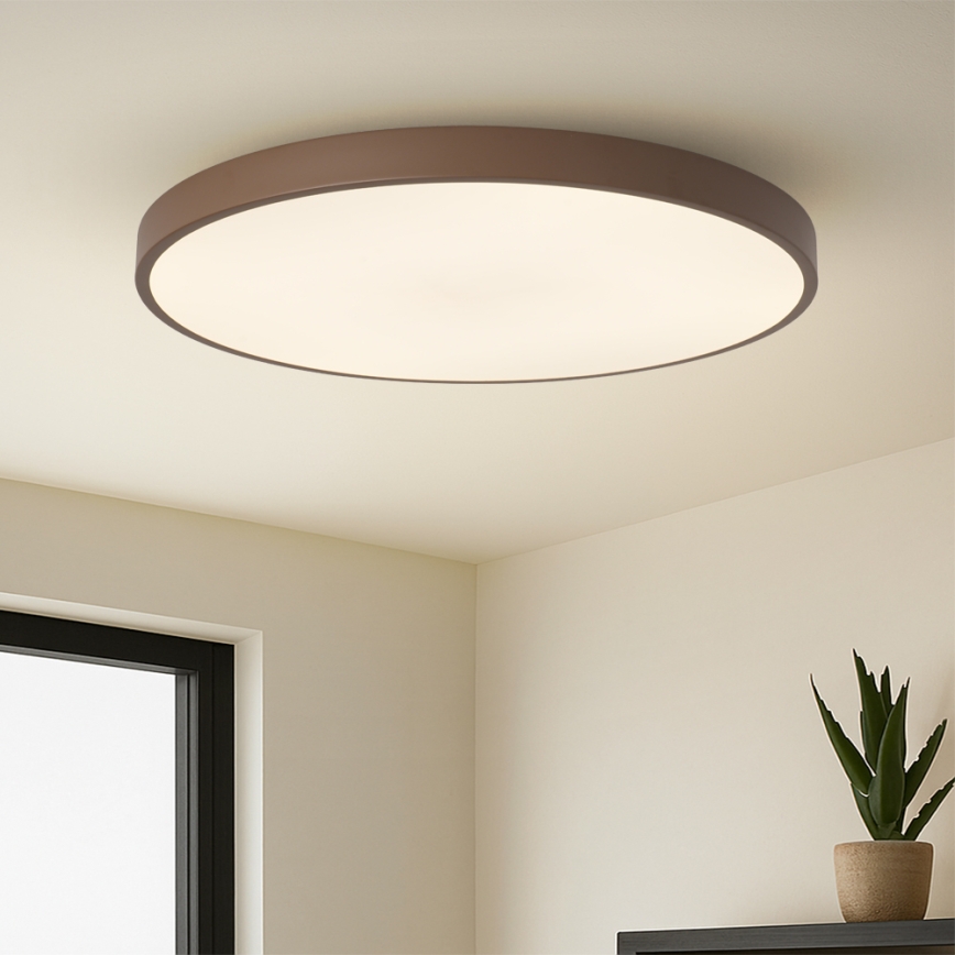 Brilagi - LED svjetiljka s prigušivanjem POOL SMART LED/128W/230V, promjer 100 cm, Wi-Fi Tuya + daljinski upravljač, smeđa