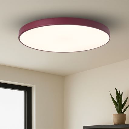Brilagi - LED svjetiljka s prigušivanjem POOL SMART LED/128W/230V pr. 100 cm 3000-6000K Wi-Fi Tuya + daljinski upravljač bordo