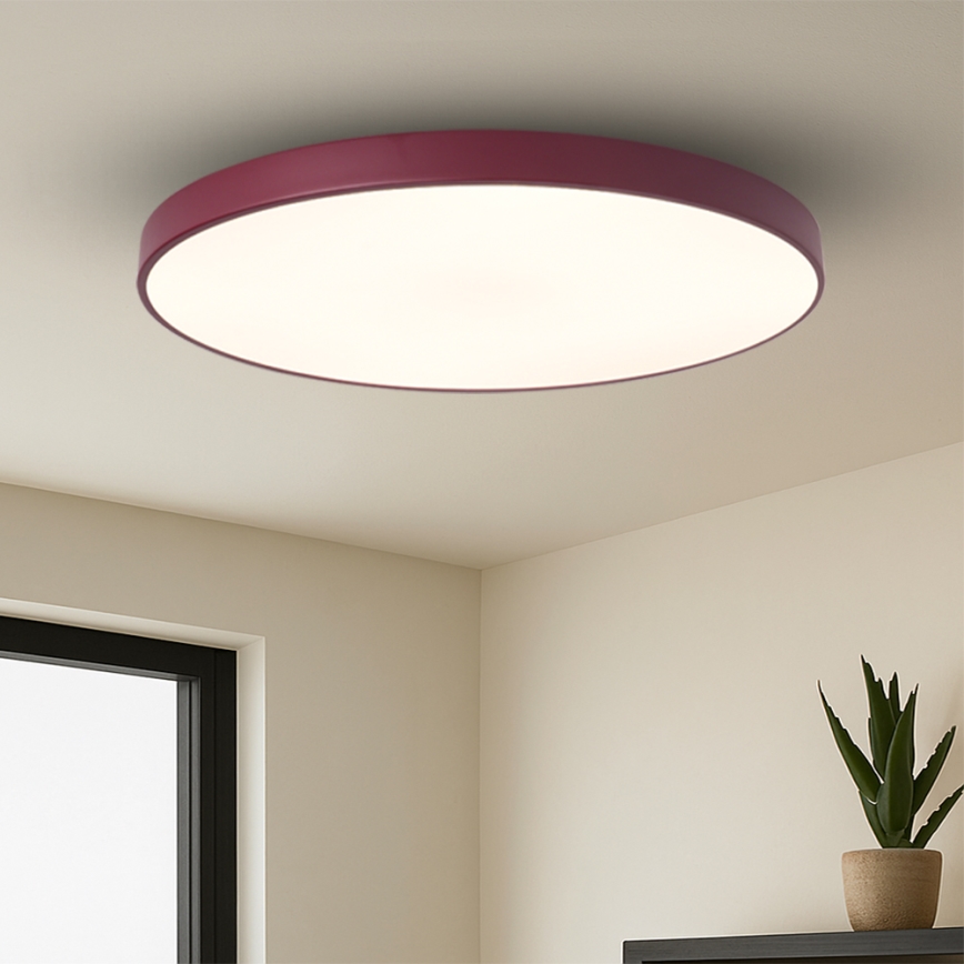 Brilagi - LED svjetiljka s prigušivanjem POOL SMART LED/128W/230V pr. 100 cm 3000-6000K Wi-Fi Tuya + daljinski upravljač bordo