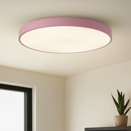 Brilagi - LED prigušiva svjetiljka POOL SMART LED/128W/230V prom. 100 cm 3000-6000K Wi-Fi Tuya + daljinski upravljač ružičasta