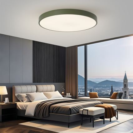 Brilagi - LED prigušivo svjetlo POOL SMART LED/128W/230V Ø 100 cm 3000-6000K Wi-Fi Tuya + daljinski upravljač, zeleno